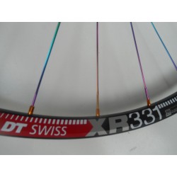 ''Rainbow'' ZTTi Roues Disques1400gr Disques Jantes DT XR331 Route et Cyclo-cross Moyeux ZTTi SL