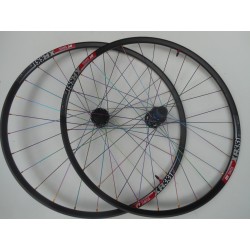 ''Rainbow'' ZTTi Roues Disques1400gr Disques Jantes DT XR331 Route et Cyclo-cross Moyeux ZTTi SL