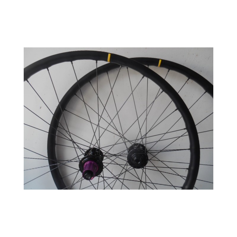 Roues 15X110 / 12X148 Arrière Sun Ringlé Bubba Jante Mavic XM 1030 29''