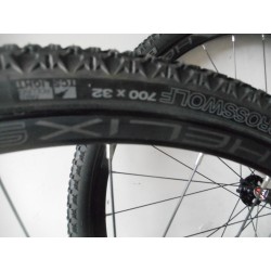 Roues  Disques Cyclo-cross Moyeux ZTTi Jantes Sun Ringlé