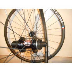 Gravel Paire de Roues à Pneus Disques Jantes Carbone H 25