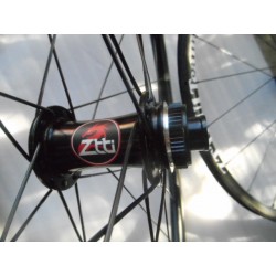 Gravel Paire de Roues avec Pneus Tubeless Roues Disques Jantes Carbone H 25