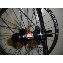 Gravel Paire de Roues avec Pneus Tubeless Roues Disques Jantes Carbone H 25