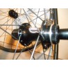 Gravel Paire de Roues avec Pneus Tubeless Roues Disques Jantes Carbone H 25