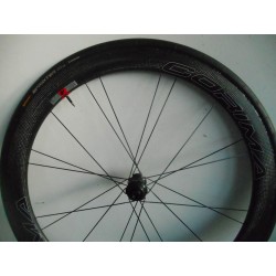 Corima 47 WS Occasion Roues avec Boyaux jante carbone H47mm