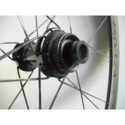 Corima 47 WS Occasion Roues avec Boyaux jante carbone H47mm