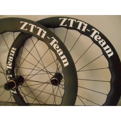 Roues jantes Wave Aéro carbone AR 62/66 AV 46/50