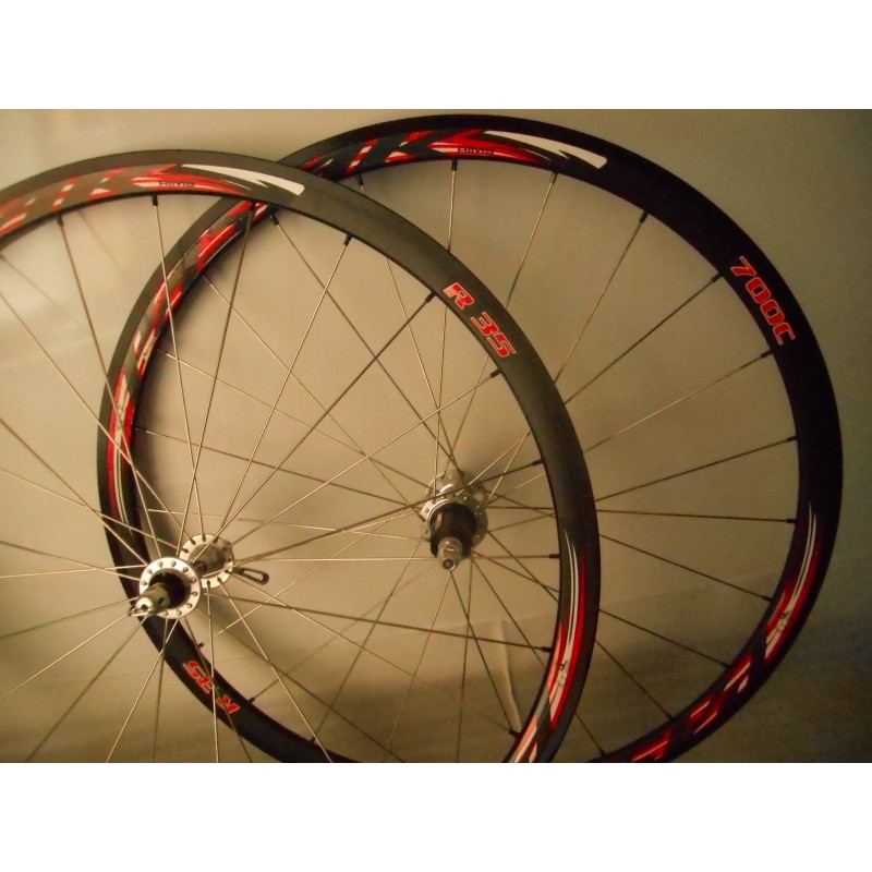 Roues Aéro Alu H 30mm, à Pneus Freinage Patins