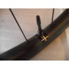 Roues Hope avec Pneus cyclo-cross tubeless / Jantes Carbone