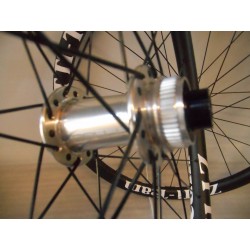 Roues Hope avec Pneus cyclo-cross tubeless / Jantes Carbone
