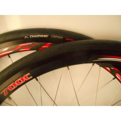 Roues Aéro Alu H 30mm, avec Pneus Freinage Patins