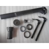 CADRE ET FOURCHE ROUTE CARBONE 700 DISQUE NOIR/NOIR