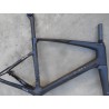 CADRE ET FOURCHE ROUTE CARBONE 700 DISQUE NOIR/NOIR
